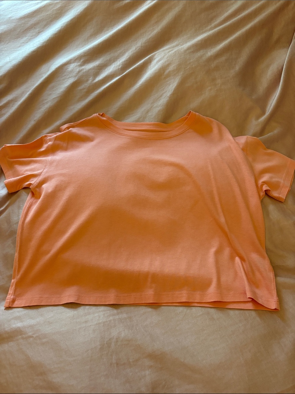 Old Navy Crop Tee in Coral